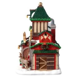 Lemax - Santa's Reindeer Stables -Lemax 460926 Lemax Santas Reindeer Stables left 09881.1677005643