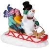 Lemax - Sledding With Frosty