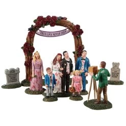 Lemax -Lemax 463587 Lemax Spookytown Zombie Wedding Party 1 77086.1657742652