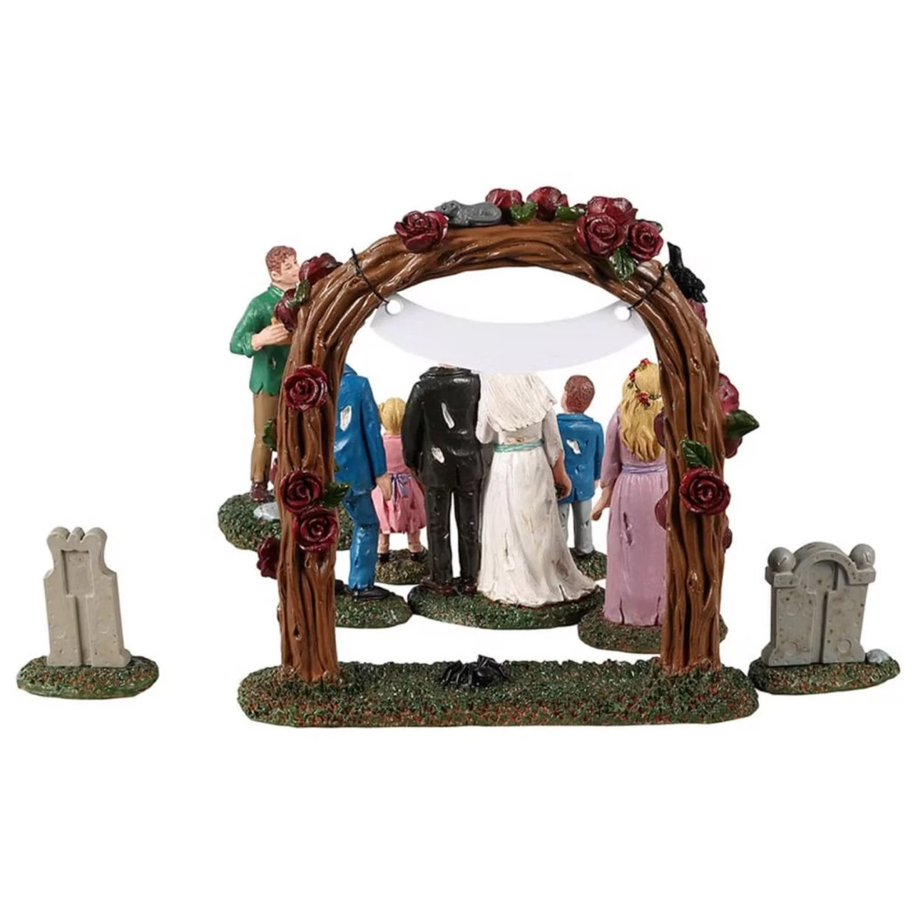 Lemax - Spookytown - Zombie Wedding Party 5 Lemax - Spookytown - Zombie Wedding Party - Image 3