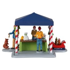 Lemax - Santa Claws & Paws 8 Lemax - Santa Claws & Paws -Lemax 463606 Lemax Santa Claws Paws back 37074.1677005302