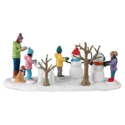 Lemax - Snowman Friends 8 Lemax - Snowman Friends -Lemax 463622 Lemax Snowman Friends Figurine back 52833.1677003631