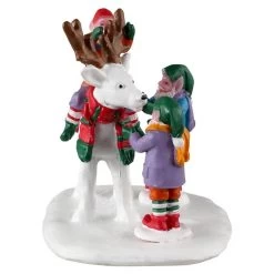Lemax - Reindeer Snowman -Lemax 463629 Lemax Reindeer Snowman front 63365.1676998154