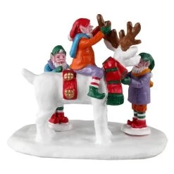 Lemax - Reindeer Snowman -Lemax 463629 Lemax Reindeer Snowman right 31197.1677003738