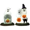 Lemax - Spookytown - Happy Halloween Ghosts -Lemax 464934 Lemax Spookytown Happy Halloween Ghosts 00502.1657805712