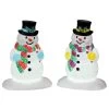 Lemax - Holly Hat Snowmen 1 Lemax - Holly Hat Snowmen -Lemax 464965 Lemax Holly Hat Snowmen 16241.1657809852