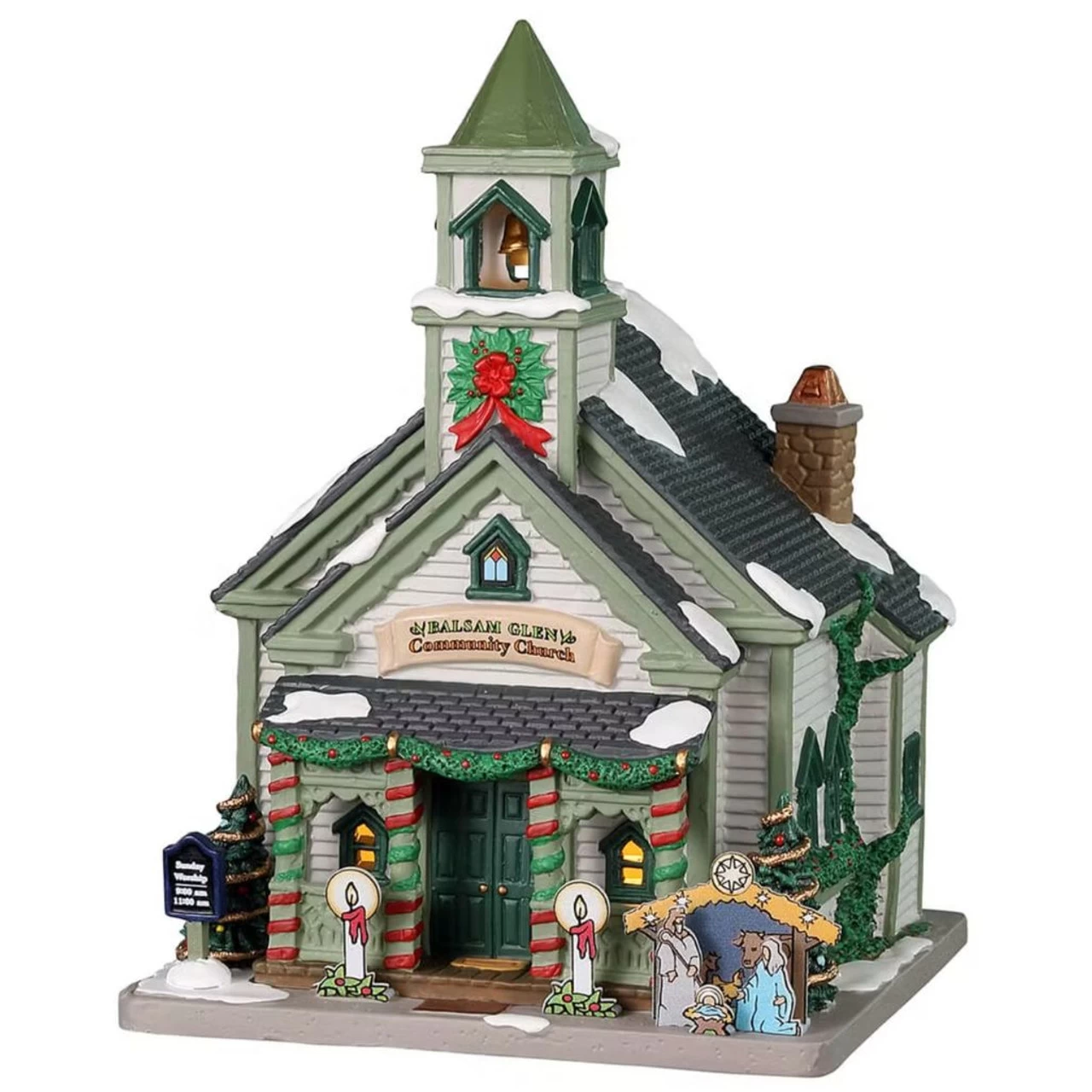 Lemax - Balsam Glen Church 3 Lemax - Balsam Glen Church