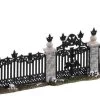 Lemax - Spookytown - Bat Fence Gate