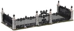 Lemax - Spookytown - Bat Fence Gate