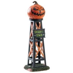 Lemax -Spookytown - Evil Pumpkin Water Tower