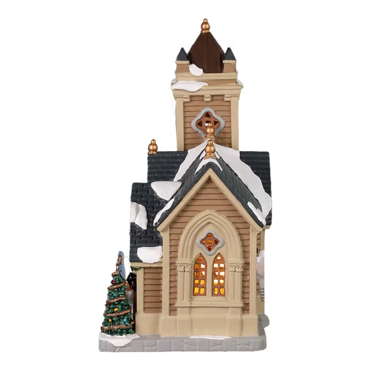 Lemax - Mistletoe Chapel 5 Lemax - Mistletoe Chapel - Image 3