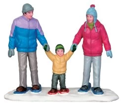 Lemax Snowshoe Family -Lemax a8p74npkpi98qzpbsf7e