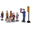 Lemax The Crossing Guard, Set Of 8 -Lemax aseiv3vs4mlwabgkzcx3