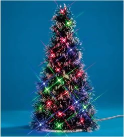 Lemax 10 Inch Fir Tree - Multicolor Lights