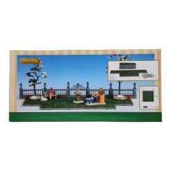 Lemax Complete Plaza Park Grass - 16 Pieces -Lemax avjylry6ojckixiqvidh