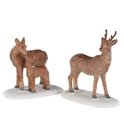 Lemax Deer Family - 2 Piece Set