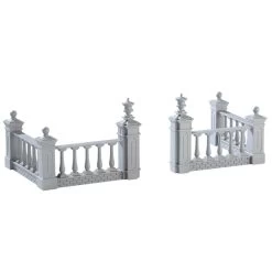 Lemax Plaza Fence - 4 Piece Set