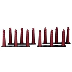 Lemax Amsterdammertje (Danish Traffic Bollards) - Set Of 4 -Lemax h0rfyz2lqvzf5jtunrao