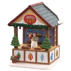 Lemax Christmas Market Booth - Hand Crafted Ornaments