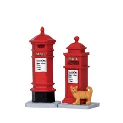 Lemax Coventry Cove Victorian Mailbox - 2 Piece Set