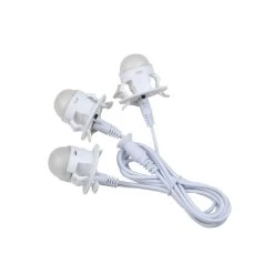 Lemax Three LED Light String - Type L To 3 Moonlander Clip Lights