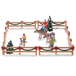 Lemax Reindeer Petting Zoo - 17 Piece Set -Lemax lmxwh6tft6fcyyvrt8vm