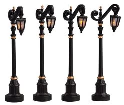 Lemax Colonial Street Lamp - Set Of 4 9 Lemax Colonial Street Lamp - Set Of 4 -Lemax mg8t8z9al6fe76eepcf4