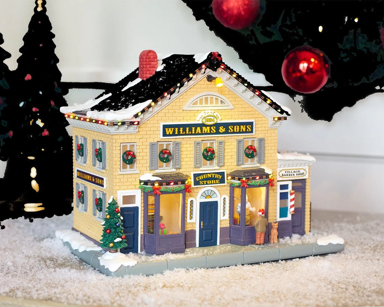 Lemax Williams And Sons Country Store 4 Lemax Williams And Sons Country Store - Image 2