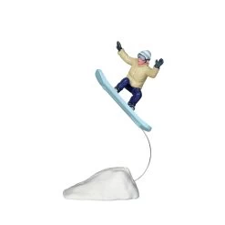 Lemax Phat Air - Snowboarder Figurine