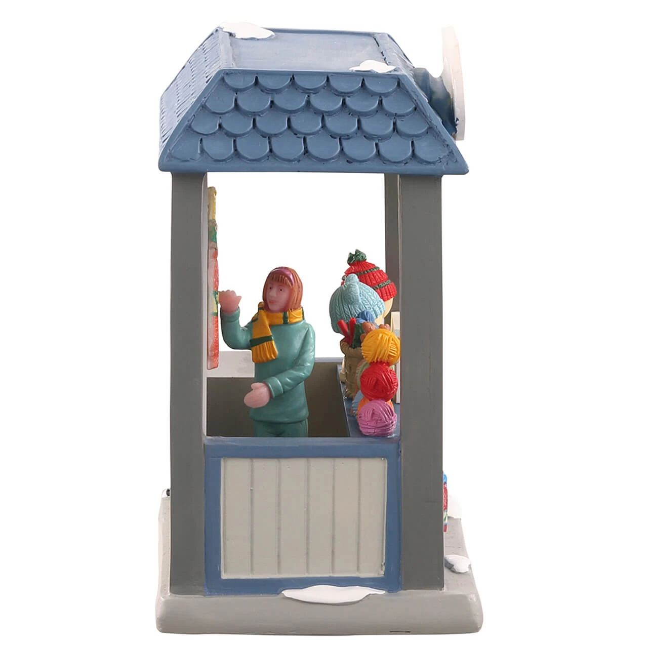 Lemax Christmas Market Booth - Knit & Needle Yarn Shop - Openstock 4 Lemax Christmas Market Booth - Knit & Needle Yarn Shop - Openstock - Image 2