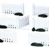 Lemax Plastic Picket Fence - 7 Piece Set -Lemax psc32y8auuzrylsor0ec