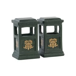 Lemax Green Trash Can - 2 Piece Set -Lemax sjayc7efxbsbumqnroff