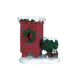 Lemax Christmas Outhouse