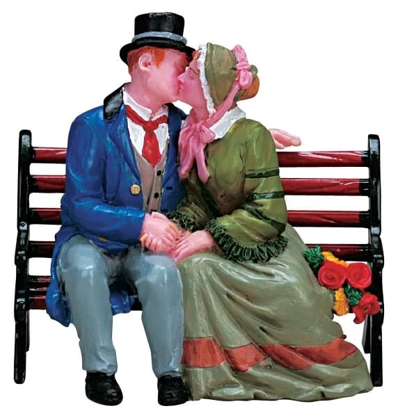 Lemax The Kiss Figurine 3 Lemax The Kiss Figurine