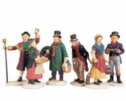 Lemax Village People Figurines - 6 Piece Set