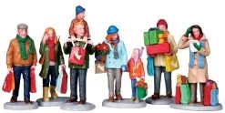 Lemax Holiday Shoppers - 6 Piece Set